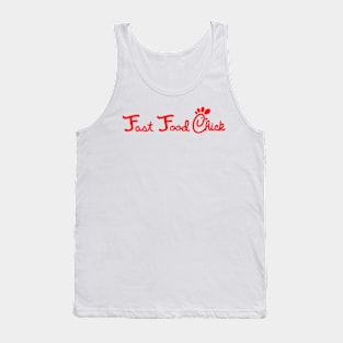 Fast Food Chick Tank Top